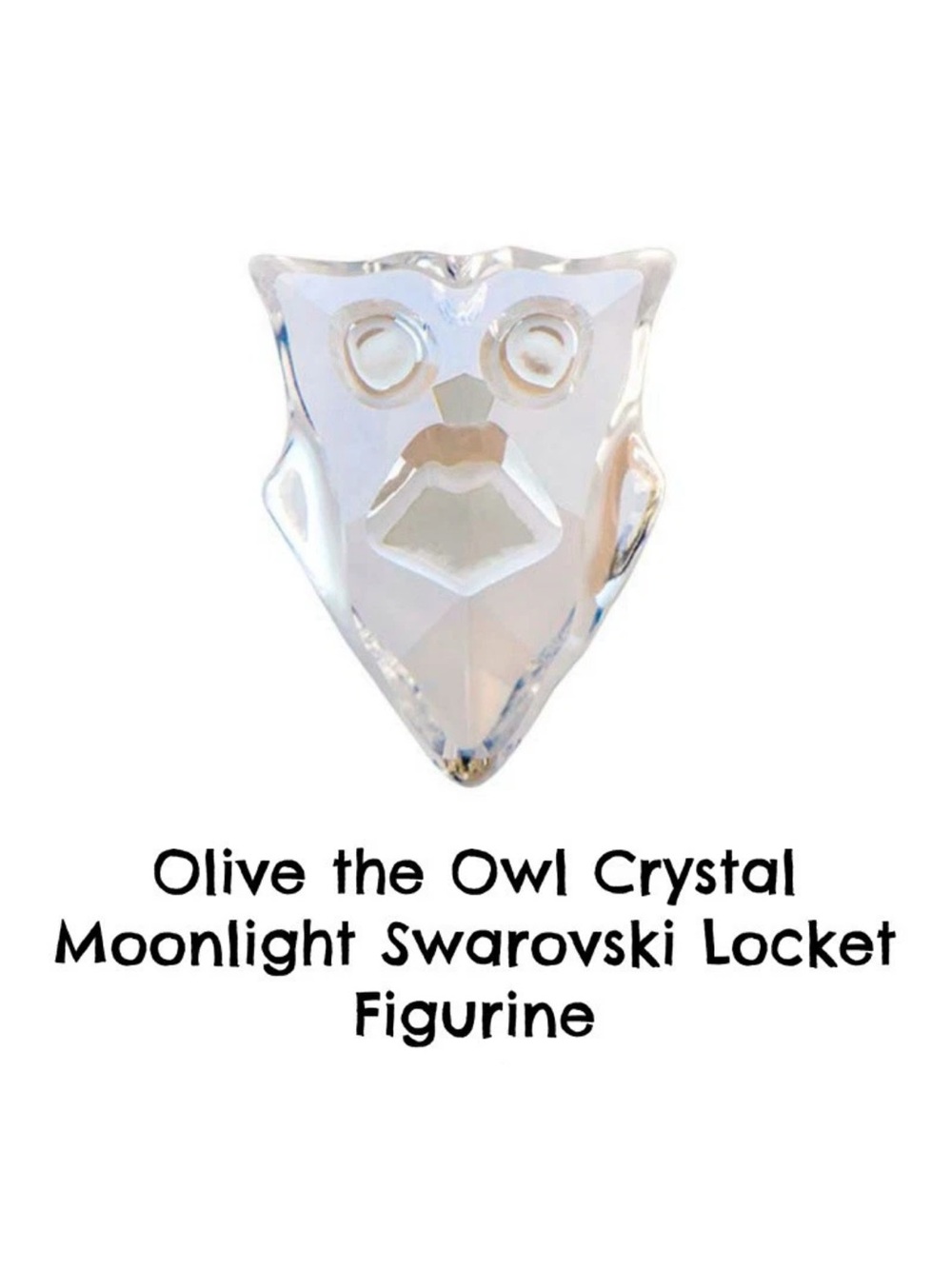 Origami Owl Owl crystal moonlight Swarovski charm
